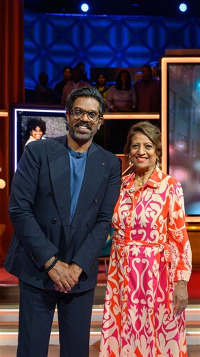 Series 2 of Romesh Ranganathan's Parents' Evening starts TONIGHT at 9:35pm on ITV1 📺 Romesh Ranganathan hosts the comedy gameshow where celebs team up with their parents (and kids!) for big laughs, tense gameplay & total family chaos. Episode 1 features Gabby Logan , Pete Wicks & Krishnan Guru-Murphy - don’t miss it! | Off The Kerb