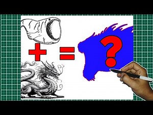 How to Draw Bloop + Dragon = ?