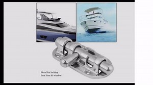 Slide 316 Stainless Steel Lock,Barrel Bolt Security Lock for Locking Boat Door Window. (60mm)