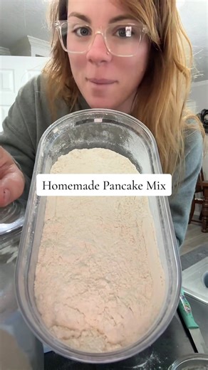 Homemade Pancake Mix Recipe with Four Simple Ingredients