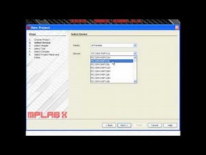 Create New Project MPLAB X IDE