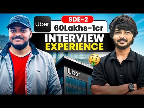 Uber Interview Experience | 1 Crore+ CTC SDE-2 Role 🧠 | Complete Strategy & Preparation Guide