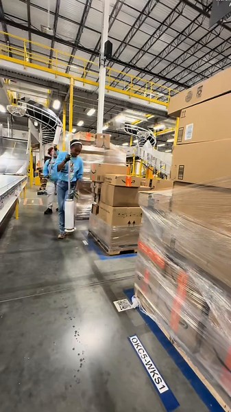 A Day in the Life of an Amazon Warehouse Worker