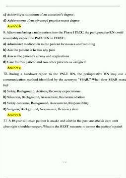 AORN Periop 101 Final Exam TEST BANK 2025 2026 Expected 250 Questions and Revised Correct Answers wi