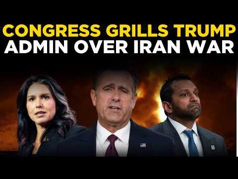 US Congress Live: FBI, CIA & DNI Chiefs Testify Before House Intelligence Committee | US Iran War