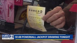 Video: $1.6B Powerball jackpot drawing tonight
