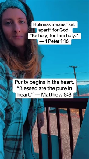 Biblically, holiness means to be “set apart.” The Greek word for holy (hagios) means sacred, consecrated, belonging to God. It is not about religious performance or outward image — it is about inward transformation. God’s standard of purity begins in the heart (Matthew 5:8). Jesus confronted external religion and redirected holiness to motives, thoughts, and intentions (Matthew 23:25–26). Sin, according to Scripture, is lawlessness — missing the mark of God’s character (1 John 3:4). Holiness, th