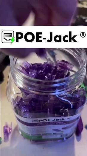 The advantages of a Pass Thru Connector without the Negatives - POE-Jack Hybrid Pass Thru Connectors