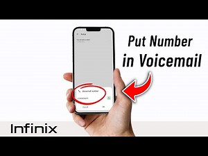 How to Put a Number in Voicemail on Android Phone - Infinix
