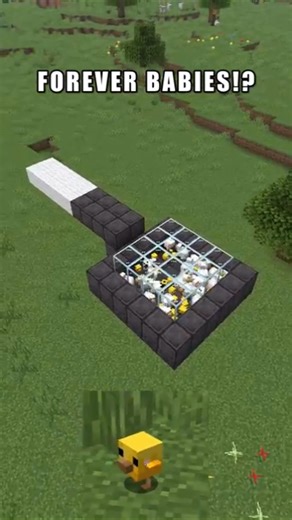 Minecraft Forever Babies in the newest snapshot