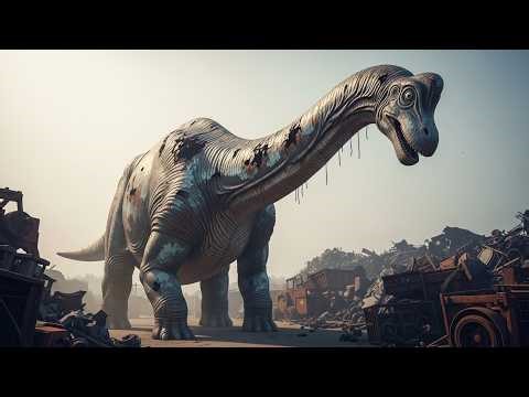 Abandoned Giant Brachiosaurus Restored | Amazing Junkyard Discovery