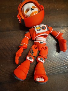Posable 3D Printed Astronaut Skeleton Decoration - Etsy
