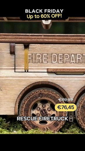 Up to 60% OFF — Black Friday Sale!  Get ready to save big on WoodTrick 3D mechanical models! Discover beautifully crafted wooden puzzles that combine creativity, engineering, and fun. Don’t wait — discounts are limited!  Order now and enjoy your WoodTrick experience! | WoodTrick | Facebook