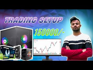 My Double Screen Trading Setup || Analyzing For Charts