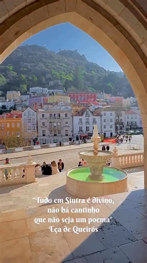 A romântica e mágica Vila de Sintra é dos locais mais lindos de Portugal! Se vem a Lisboa aproveite para conhecer este local incrível 🇬🇧 The romantic and magical village of Sintra is one of the most beautiful places in Portugal! If you come to Lisbon, take the opportunity to discover this amazing place. #sintra #portugal | lisboa_myohmy