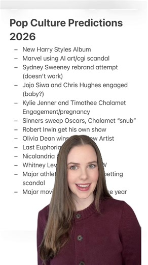 Let’s just pretend I uploaded this video on time🤫#popculturepredictions #predictions2026 #2026 #newyear #CapCut