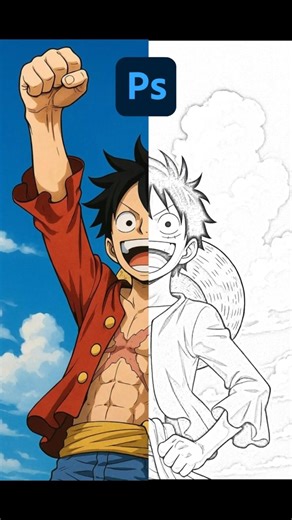 Watch Your Photos Transform Into Sketches #photoshop #art