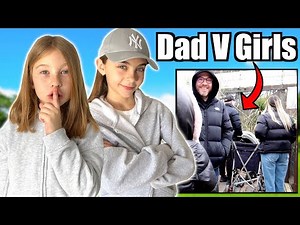 Following DAD V GIRLS for 24 hours *Prank