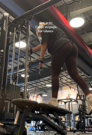 Transform Your Legs with Cable Step-Ups