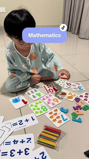 Fun Math Teaching Tool with Whiteboard Marker for Kids!