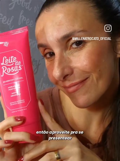 POV: Você encontrou o hidratante que aguenta sua rotina de academia! 🏋️‍♀️✨ ​Leve, fluido e com cheirinho de rosas. O Hidratante @Leite de Rosas é aquele item indispensável na bolsa. Testa e me conta! ​🌹 96 anos de tradição e uma linha completa que você precisa conhecer. ​🎁 Dica extra: O Dia das Mulheres tá chegando! Aproveita ​💖 15% de desconto com o cupom: MILLENATROCATO 🔗 Link na bio/destaques. ​#Skincare #DicasDeSkincare #TIMELR #Lifestyle #LeiteDeRosas #MillenaTrocato #BeautyReview #be
