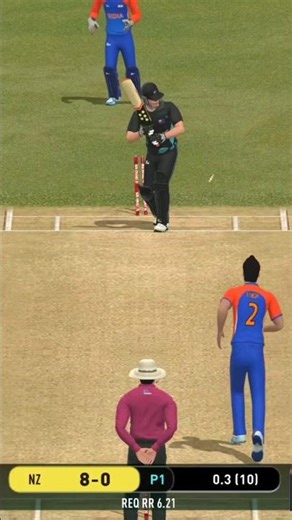 cricket video game play wicket #arshdeepsingh #rachinravindra