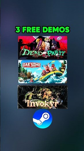 (Ad) 3 FREE Steam Demos to play NOW