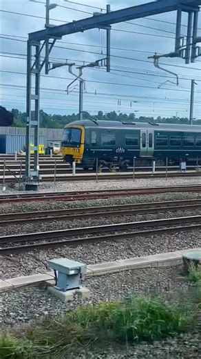 Train spotting on the departure from London Paddington.
