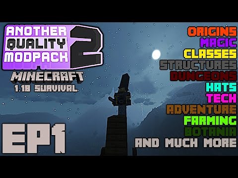 Another Quality Modpack 2: EP1 - Choosing Our Origin! [Minecraft 1.18 Modded Survival]
