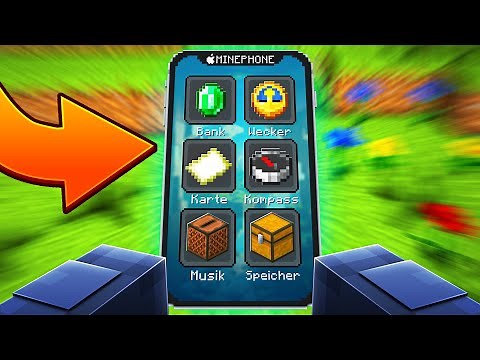 Minecraft, aber ich habe ein HANDY... (SUPER OP!)