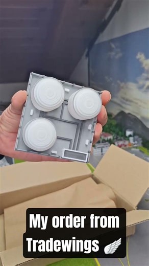 My order from Tradewings 🪽 SCALE 1/400 #modelairport #unboxing #3d #airport