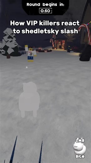 How VIP killers react to shedletsky’s slash #forsaken #viral #foryoupage #robloxfyp