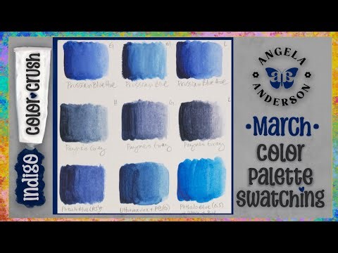 Indigo Color Study - March - Color Crush 2026