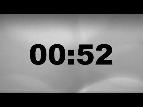 52 Second Timer - Simple Countdown with Alarm (Full Screen) – ClockUnit