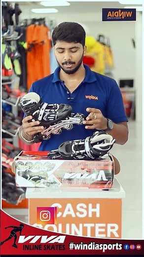 BEST SKATING SHOES UNBOXING TAMIL || VIVA INLINE SKATES || #shorts