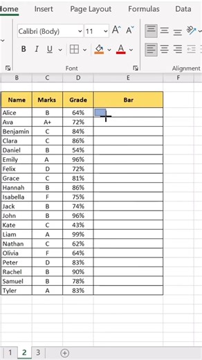 How to showcase bar in excel. #Excel #ExcelTips #ExcelTricks #Exceltutorial #ExcelLearning #Spreadsheet #MicrosoftExcel #ProductivityHacks #LearnOnTikTok #TechTok #Fyp #Foryou #ForyouPage #ViralVideo #GrowOnTikTok #TrendingNow #TechTips #WorkSmarter #OfficeHacks #DataAnalysis #DataAnalyst #BusinessIntelligence #Dashboard #DataVisualization #PowerBI #SQL #CareerTok #TechCareer #SkillUp #UpSkill #DigitalSkills #Satisfying #OddlySatisfying #MindBlowing #MustWatch #Tutorial #QuickTips #LifeHacks #Le