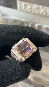 11 reactions | As-salamu alaykum & Selamat Pagi Ametrine Box Cut Silver Handmade 960 Rm350 Free Resize & Postage www.wasap.my/+60108346757/ametrine | Galeri Unics | Facebook