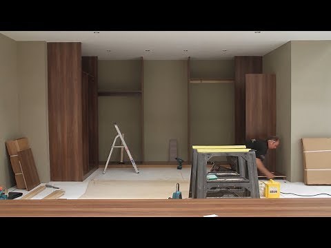 Walk In Wardrobes Installation - Sharps Bedroom