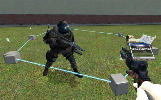 【GMOD】模组推荐：创建NPC路径点工具