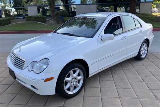 No Reserve: 40k-Mile 2001 Mercedes-Benz C240 Sedan