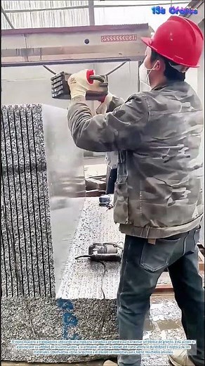 Cortando granito con precisión: Cómo la tecnología y la habilidad transforman la piedra
