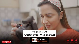 360K views · 644 reactions | Time to create your very own first vlog channel! Watch Episode 4 of Vlogging Season of Alpha Classroom with Garima Goel, where she meticulously teaches you steps to creating a vlog channel and uploading your first vlog. Episode is now streaming, click here: https://bit.ly/3ZrUMiH #LearnWithSony | Sony India | Facebook