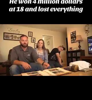You win a $4 million jackpot at 18, and suddenly it's "the system's" fault when you go broke? Please.​He didn't lose his money because the lottery is a curse. He lost it because instead of taking accountability, learning how the financial system works, and hiring an advisor, he blew every single penny.​Now he’s a maintenance tech budgeting to the cent for groceries. If you get handed massive wealth, it is 100% your responsibility to protect it.​Would you take the time to learn the system, or wou