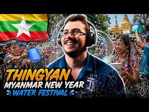 I Was NOT Ready for Myanmar's Biggest Festival! 🇲🇲🎉