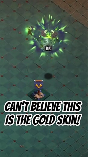 Top Quality Dragon Scale Prince in Action #skins #clashofclans #shorts