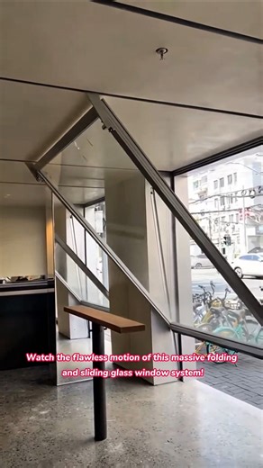 This Sliding Window is Pure SATISFACTION 🤯 #modern #architecture #design #technology #satisfying