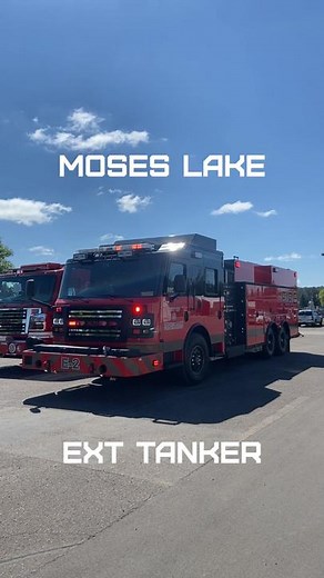 Rosenbauer 2500 Gallon Fire Tanker Heading to Moses Lake, Washington