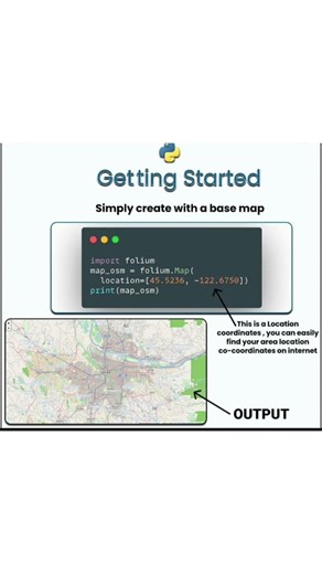 Create Stunning Interactive Maps using Python 🗺️🐍 | Folium Tutorial#viral #trend #shots #explore