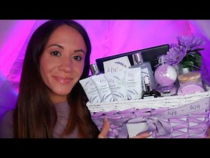 ASMR / The Lavender Spa (skincare & pampering)