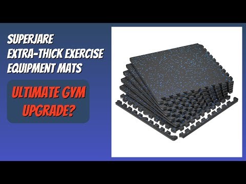 REVIEW (2026): SUPERJARE Extra-Thick Exercise Equipment Mats. Features